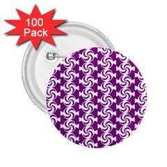 Candy Illustration Pattern 2 25  Buttons (100 Pack)  by GardenOfOphir