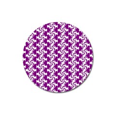 Candy Illustration Pattern Magnet 3  (round) by GardenOfOphir