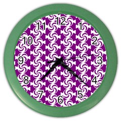 Candy Illustration Pattern Color Wall Clocks by GardenOfOphir