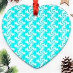 Candy Illustration Pattern Ornament (Heart)  Front