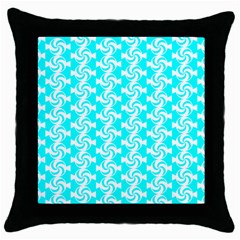 Candy Illustration Pattern Throw Pillow Cases (black) by GardenOfOphir