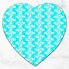 Candy Illustration Pattern Jigsaw Puzzle (heart) by GardenOfOphir