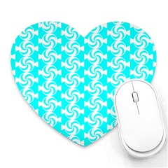 Candy Illustration Pattern Heart Mousepads by GardenOfOphir