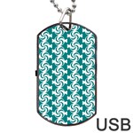 Cute Candy Illustration Pattern For Kids And Kids At Heart Dog Tag USB Flash (One Side) Front