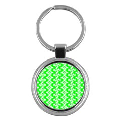 Candy Illustration Pattern Key Chains (round)  by GardenOfOphir