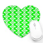 Candy Illustration Pattern Heart Mousepads Front