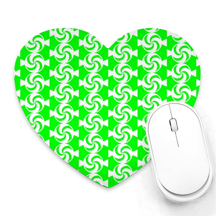 Candy Illustration Pattern Heart Mousepads