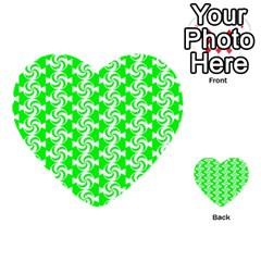 Candy Illustration Pattern Multi-purpose Cards (heart)  by GardenOfOphir