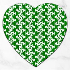 Candy Illustration Pattern Jigsaw Puzzle (heart) by GardenOfOphir