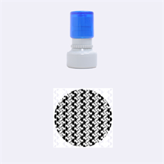 Candy Illustration Pattern Rubber Round Stamps (small)