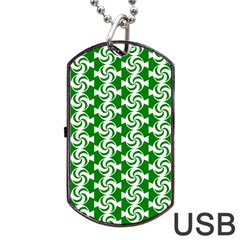 Candy Illustration Pattern Dog Tag Usb Flash (two Sides)  by GardenOfOphir