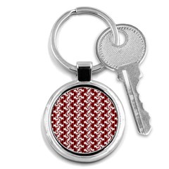 Candy Illustration Pattern Key Chains (round)  by GardenOfOphir