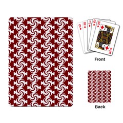 Candy Illustration Pattern Playing Card by GardenOfOphir