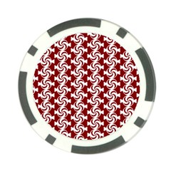 Candy Illustration Pattern Poker Chip Card Guards by GardenOfOphir