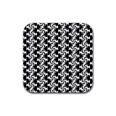 Candy Illustration Pattern Rubber Coaster (square)  by GardenOfOphir