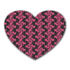 Candy Illustration Pattern Heart Mousepads by GardenOfOphir