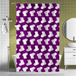 Cute Baby Socks Illustration Pattern Shower Curtain 48  x 72  (Small)  Curtain(48  X 72 ) - 42.18 x64.8  Curtain(48  X 72 )