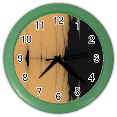 Sunset Black Color Wall Clocks by digitaldivadesigns