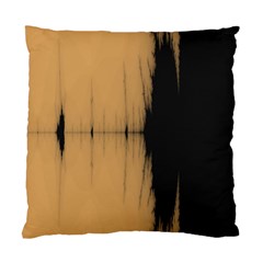 Sunset Black Standard Cushion Case (one Side) 