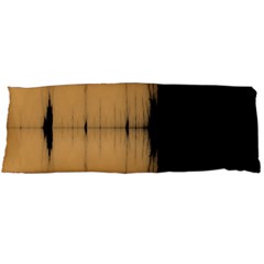 Sunset Black Body Pillow Cases (dakimakura)  by digitaldivadesigns