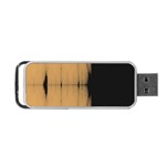 Sunset Black Portable USB Flash (Two Sides) Front