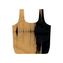 Sunset Black Full Print Recycle Bags (s) 