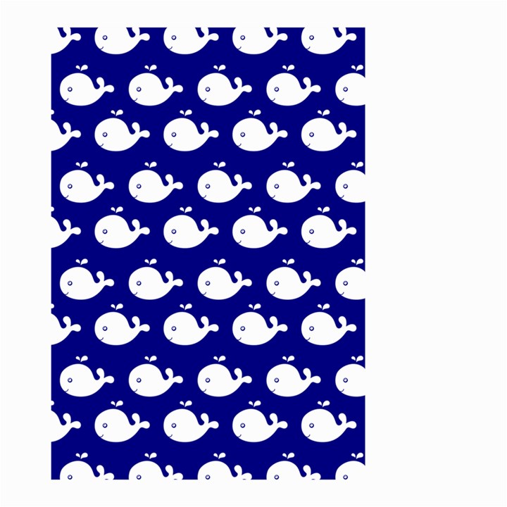 Cute Whale Illustration Pattern Small Garden Flag (Two Sides)