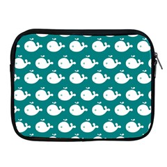 Cute Whale Illustration Pattern Apple Ipad 2/3/4 Zipper Cases by GardenOfOphir