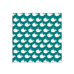 Cute Whale Illustration Pattern Satin Bandana Scarf by GardenOfOphir