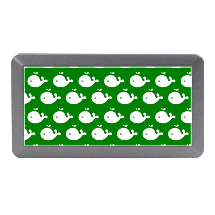 Cute Whale Illustration Pattern Memory Card Reader (Mini)