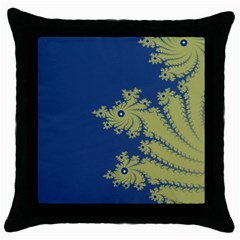 Blue And Green Design Throw Pillow Cases (black) by digitaldivadesigns