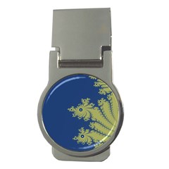 Blue And Green Design Money Clips (round) 