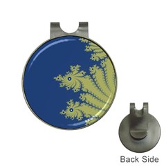 Blue And Green Design Hat Clips With Golf Markers by digitaldivadesigns