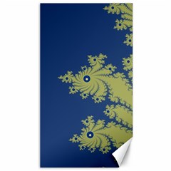 Blue And Green Design Canvas 40  X 72  