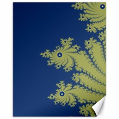 Blue And Green Design Canvas 11  X 14  