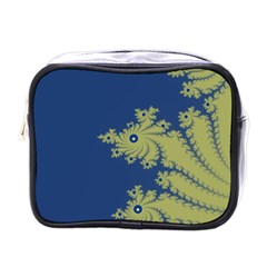 Blue And Green Design Mini Toiletries Bags