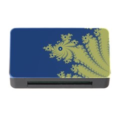 Blue And Green Design Memory Card Reader With Cf