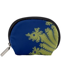 Blue And Green Design Accessory Pouches (small) 