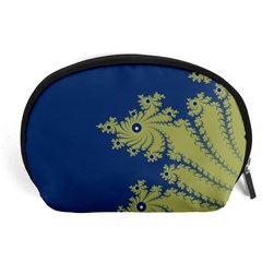 Blue And Green Design Accessory Pouches (large)  by digitaldivadesigns