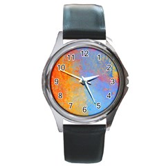 Hot And Cold Round Metal Watches