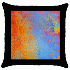 Hot And Cold Throw Pillow Cases (black)