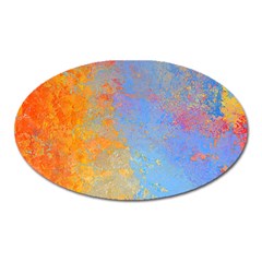 Hot And Cold Oval Magnet