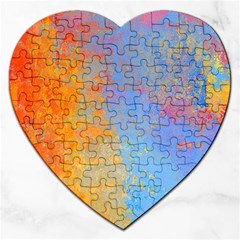 Hot And Cold Jigsaw Puzzle (heart)