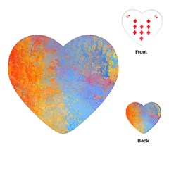 Hot And Cold Playing Cards (heart) 