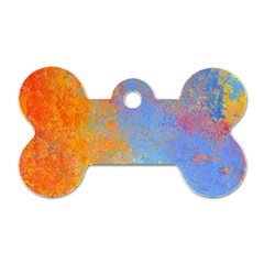 Hot And Cold Dog Tag Bone (one Side)