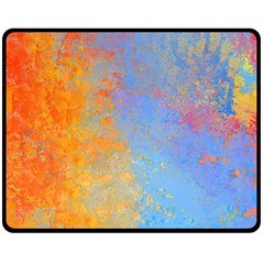 Hot And Cold Double Sided Fleece Blanket (medium) 