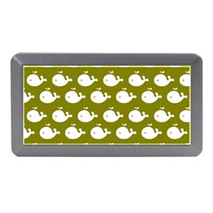 Cute Whale Illustration Pattern Memory Card Reader (mini) by GardenOfOphir