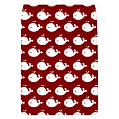 Cute Whale Illustration Pattern Flap Covers (s)  by GardenOfOphir