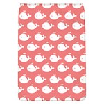 Cute Whale Illustration Pattern Flap Covers (L)  Front