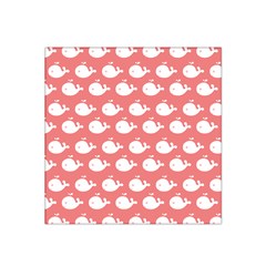 Cute Whale Illustration Pattern Satin Bandana Scarf by GardenOfOphir